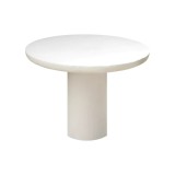 DINING TABLE LIME PLASTER OFFWHITE 115 SMALL - DINING TABLES